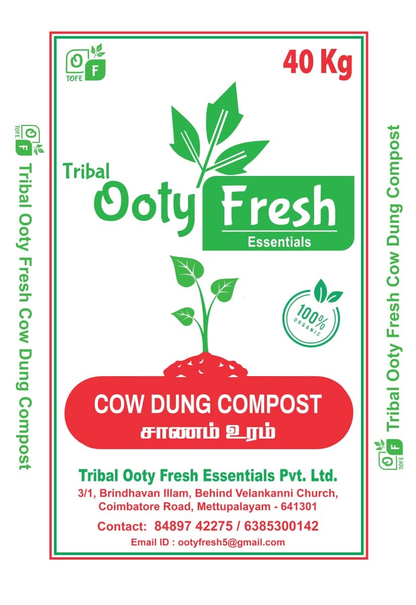 40 Kg Ooty Fresh cow dung compost
