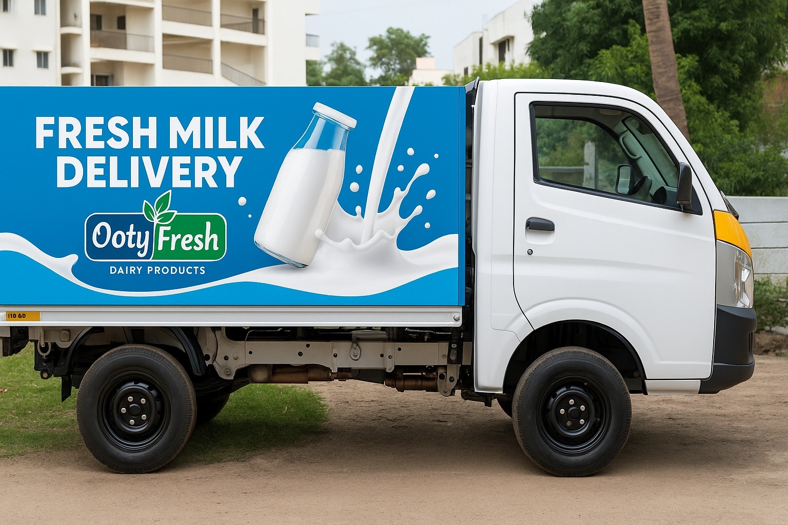 Fresh milk delivery
